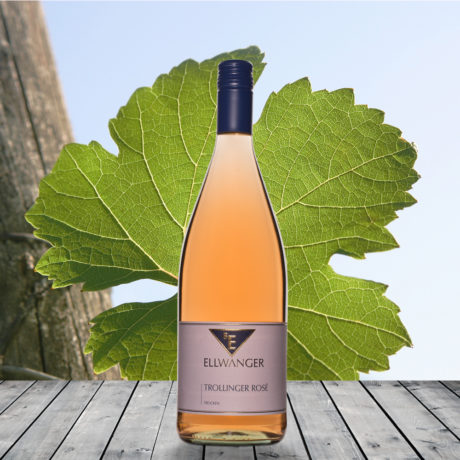 2024er<br>TROLLINGER ROSÉ<br>trocken<br>Liter