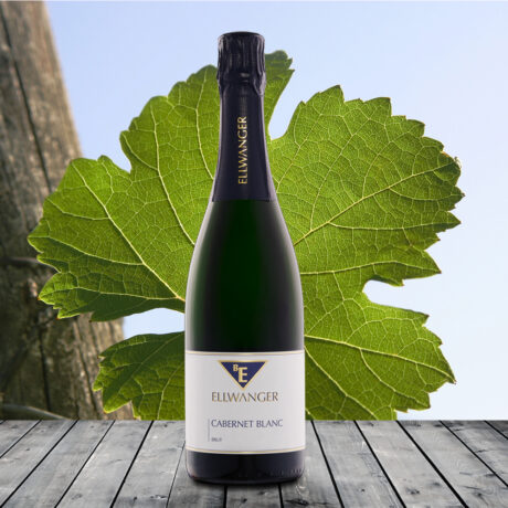 2023er<br>CABERNET BLANC Sekt<br>brut<br>mit Link zur Verkostung