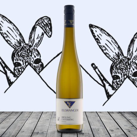 2023er<br>RIESLING<br>*Osterberg*<br>Grunbacher Klingle<br>trocken<br>mit Link zur Verkostung